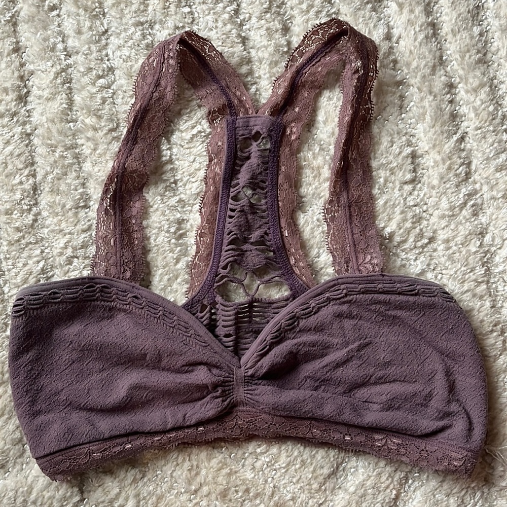 Free People Purple Bralette